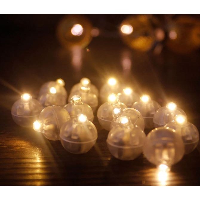 Led Balloon Round Ball Lights Mini Flash Lamps for Lantern Christmas Wedding Party Decoration(1095L) - Image 16