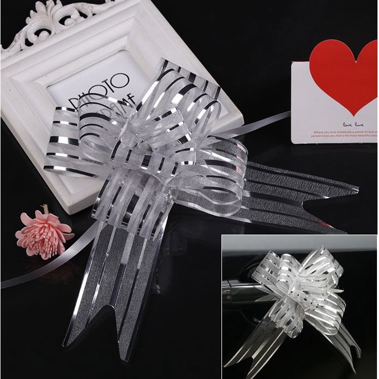 1pc 5cm Gift Packing Pull Bow Ribbons Birthday Christmas New Year Wedding Party Car Decoration DIY(1427L) - Image 11