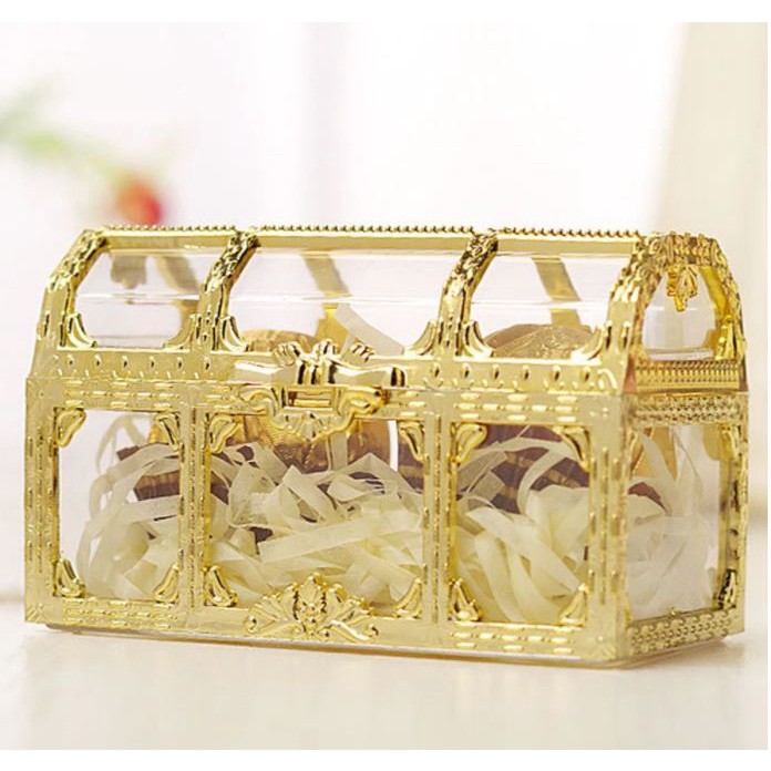 1pc Creative Plastic Candy Box Wedding Vintage Candy Boxes Chocolate Gift Treat Boxes Wedding Party(1243) - Image 4