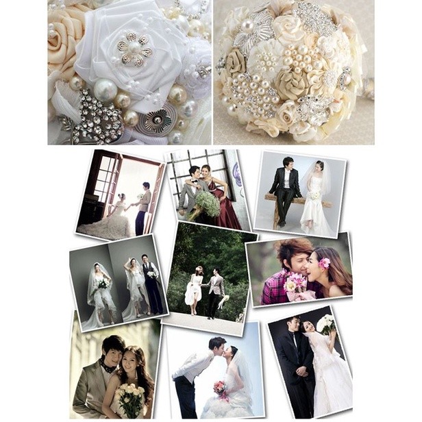 1 roll 4/6/8/10mm Imitation Pearl Beads Line Chain Trim pearls for crafts DIY Wedding Bride Bouquet Decoration(1998L) - Image 5