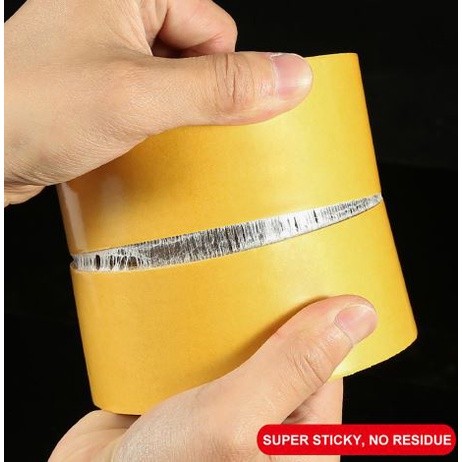 10M/20M Strong Self-adhesive Mesh Double-sided Tape Wedding Party Carpet Fixing Cloth Base Tape Household 双面布基胶带(1982L) - Image 7
