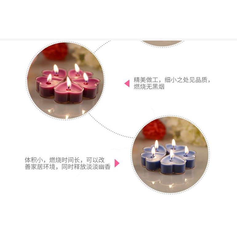 1pc Heart candle mold Tealight jar Empty Case Plastic Clear Cups scented candle sleeve Craft Kit创意塑料心形蜡烛香薰蜡烛(2004L) - Image 5