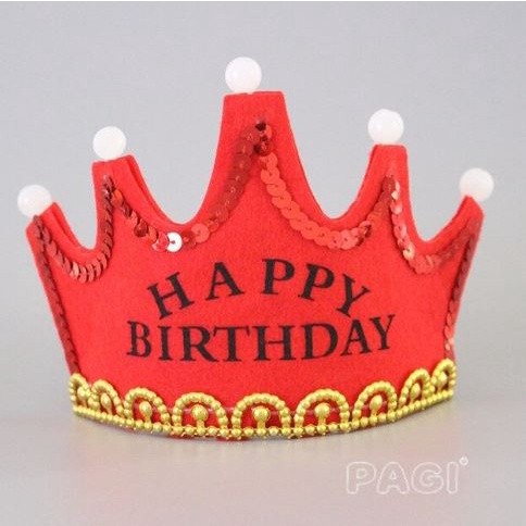 LED Luminous Crown Birthday Hats for Children Girl Princess Boy King Cap生日帽王子皇冠蛋糕led发光箍装扮帽子(1633L) - Image 13