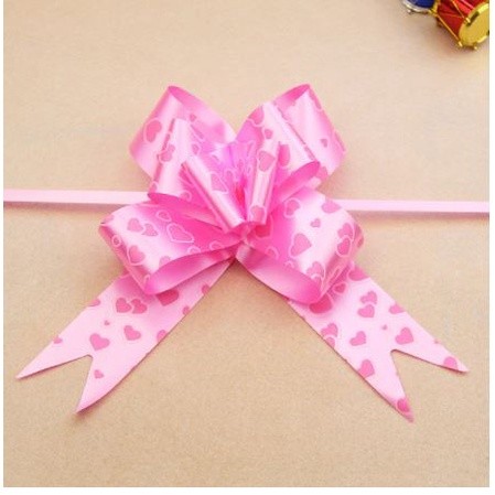 10PCS 1.5cm (Heart) Pull Bows Flower Ribbon For Wrapping Gift Decorate Wedding Car Party Christmas Birthday(1317L) - Image 11