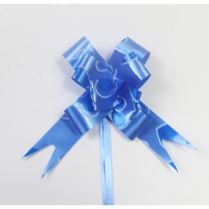 10PCS 1.5cm (Heart) Pull Bows Flower Ribbon For Wrapping Gift Decorate Wedding Car Party Christmas Birthday(1317L) - Image 5