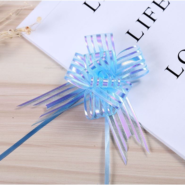 1pc 5cm Gift Packing Pull Bow Ribbons Birthday Christmas New Year Wedding Party Car Decoration DIY(1427L) - Image 8