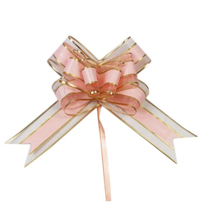1pc 50mm Valentine'sDay Gift Packing I Love you more Large Organza Pull Bow Ribbon for Craft Wedding Decoration(1240L) - Image 14