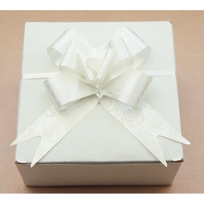 10pcs/lot 3cm Ribbon (Rose) Christmas Gift Wrap Pull Bows Gift Ribbons Happy New Year Birthday Wedding Car Decor(466L) - Image 13