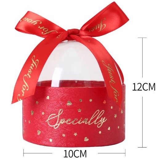 New Transparent Hemisphere Cake Boxes wedding Favor Candy Gift Box Baby Shower Birthday Party Favor Box 半球透明喜糖盒(2007L) - Image 3