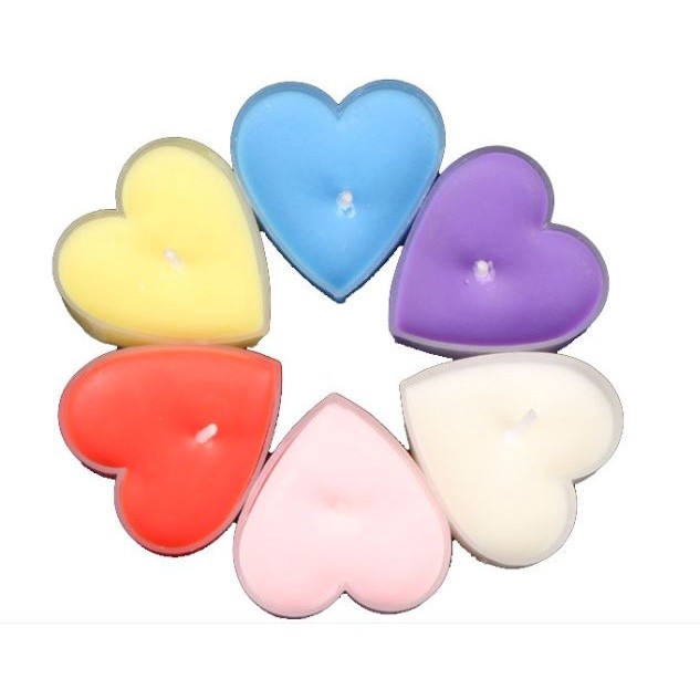 1pc Heart candle mold Tealight jar Empty Case Plastic Clear Cups scented candle sleeve Craft Kit创意塑料心形蜡烛香薰蜡烛(2004L) - Image 10