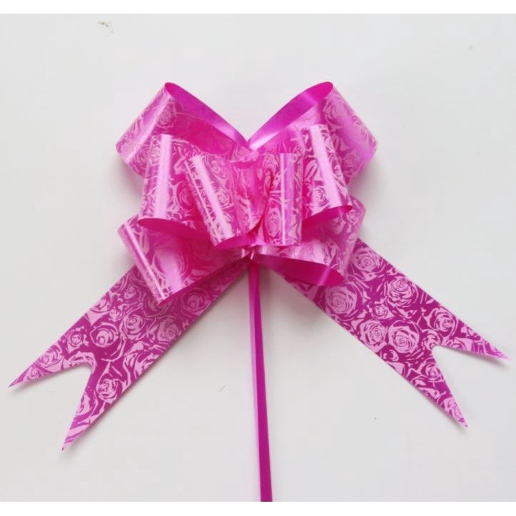 5pcs/pack 45# Large Pull Bows Flower Ribbon (LOVE &ROSE) For Wrapping Gift Decorate Wedding Car Party Christmas (1426L) - Image 11