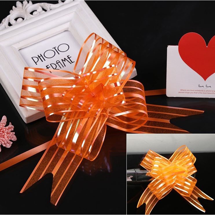 1pc 5cm Gift Packing Pull Bow Ribbons Birthday Christmas New Year Wedding Party Car Decoration DIY(1427L) - Image 13