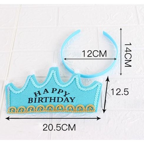 LED Luminous Crown Birthday Hats for Children Girl Princess Boy King Cap生日帽王子皇冠蛋糕led发光箍装扮帽子(1633L) - Image 6