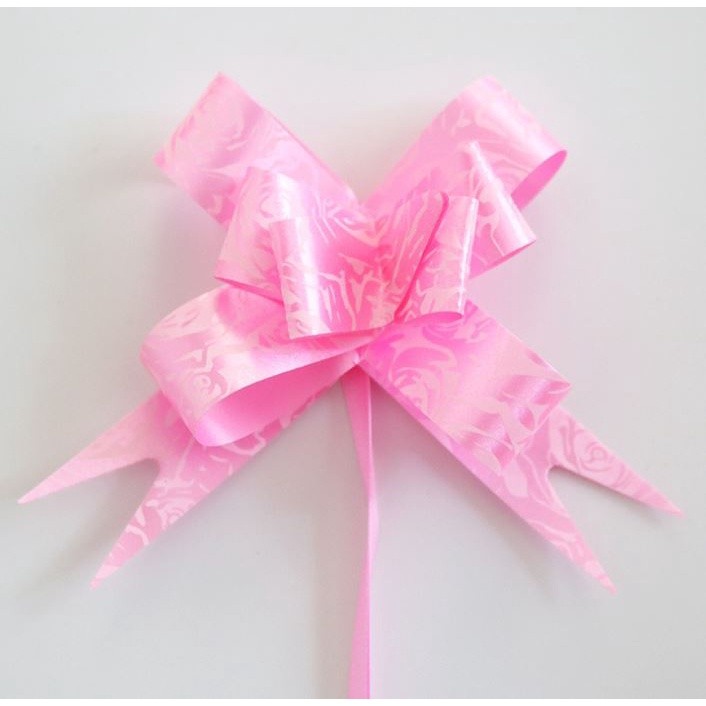 10PCS 1.5cm (Rose) Pull Bows Flower Ribbon For Wrapping Gift Decorate Wedding Car Party Christmas Birthday(1316L) - Image 6