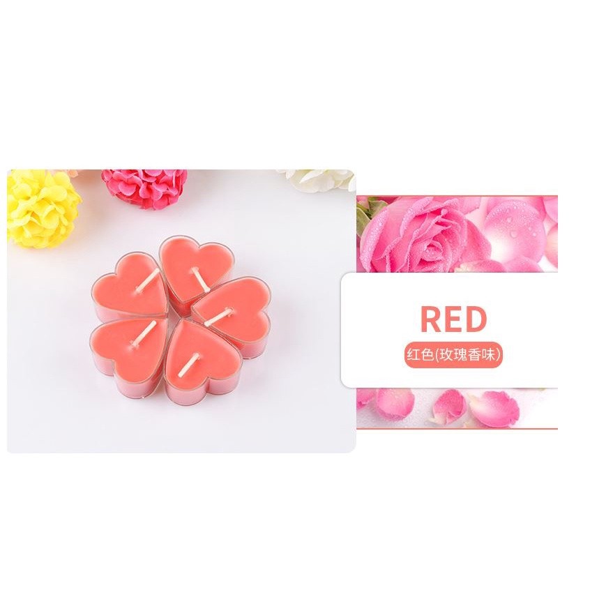 1pc Heart candle mold Tealight jar Empty Case Plastic Clear Cups scented candle sleeve Craft Kit创意塑料心形蜡烛香薰蜡烛(2004L) - Image 15