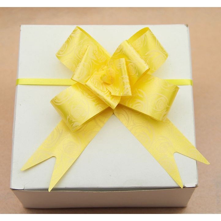 10pcs/lot 3cm Ribbon (Rose) Christmas Gift Wrap Pull Bows Gift Ribbons Happy New Year Birthday Wedding Car Decor(466L) - Image 10