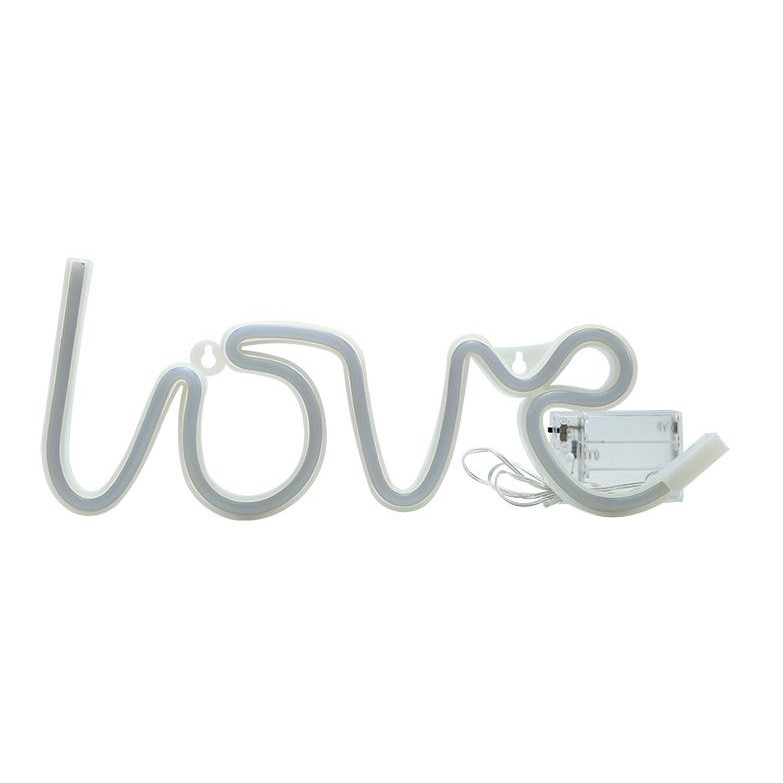 Love Neon Lights LED Letter Love Shape Confession Valentine's Proposal Wedding Party Decoration Lights Battery(1384L) - Image 6