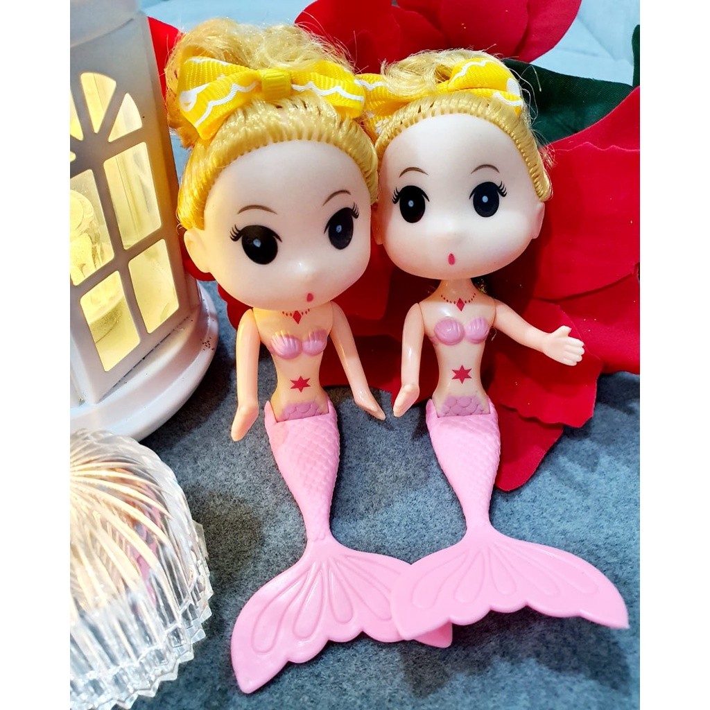 16cm Mermaid Barnie Doll Barbie Doll Princess Prosthesis Embryo Cake Germ Model(1453L) - Image 13