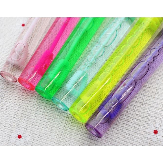 Colorful Empty Bubble Soap Bottles Wedding Birthday Party Decor Star Wand Bubble Tube Portable Kids 小号试管泡泡棒(2032L) - Image 8