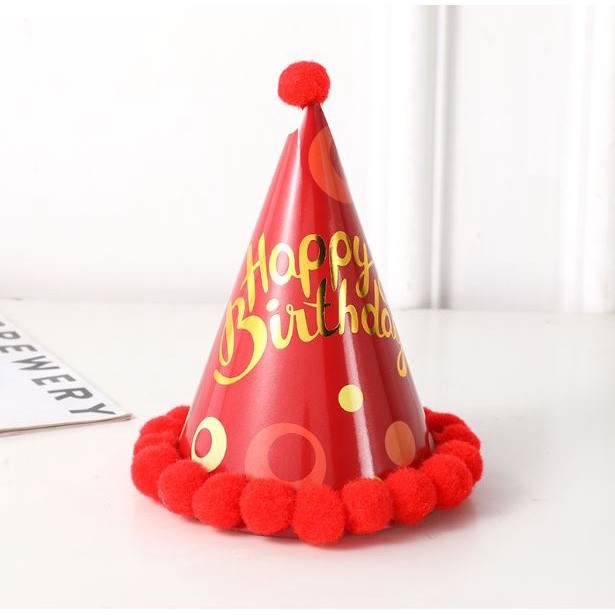 New 1pcs baby kid rainbow birthday party hat child crown decoration paper cap cartoon pattern festival colorful(749L) - Image 13