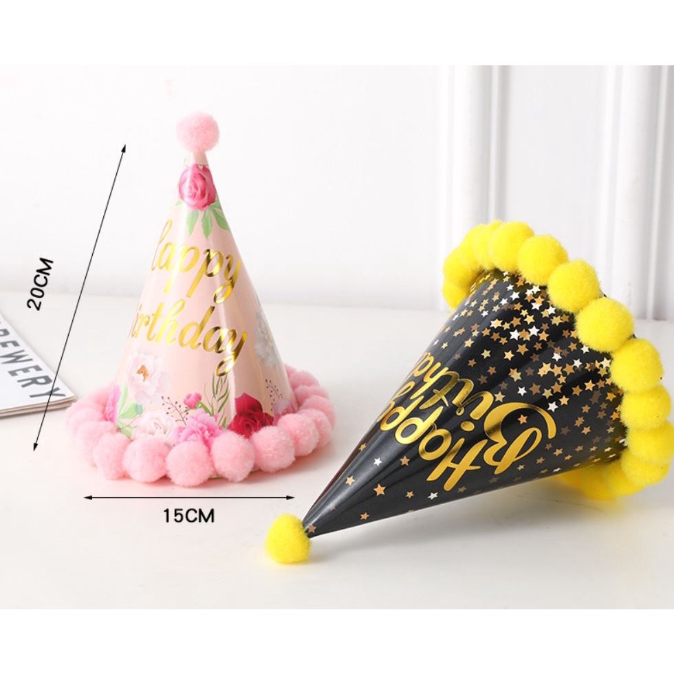 New 1pcs baby kid rainbow birthday party hat child crown decoration paper cap cartoon pattern festival colorful(749L) - Image 8