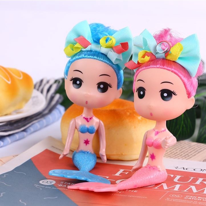 16cm Mermaid Barnie Doll Barbie Doll Princess Prosthesis Embryo Cake Germ Model(1453L) - Image 3