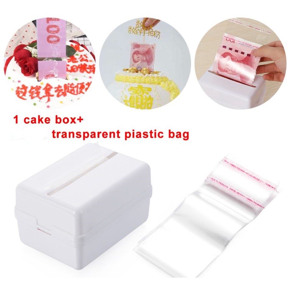 Money Cake Atms New Creative Happy Birthday Topper Funny Box Party Supplies Kids Gifts Surprise Making Toy Tools(1493L) - Image 2