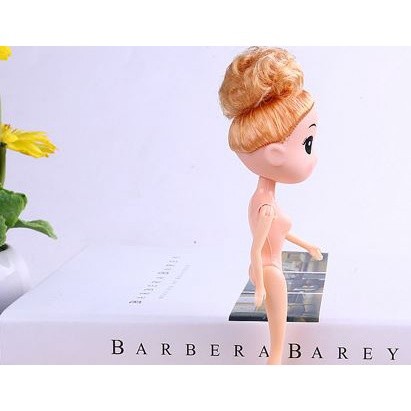 1pc 18cm Barnie Doll Barbie Doll Princess Prosthesis Embryo Cake Germ Model(1451L) - Image 5