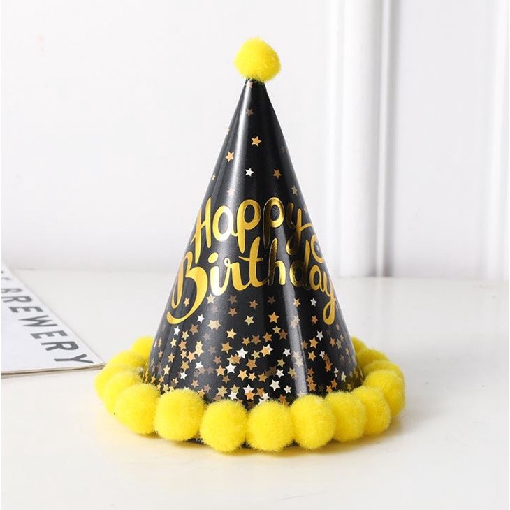 New 1pcs baby kid rainbow birthday party hat child crown decoration paper cap cartoon pattern festival colorful(749L) - Image 16