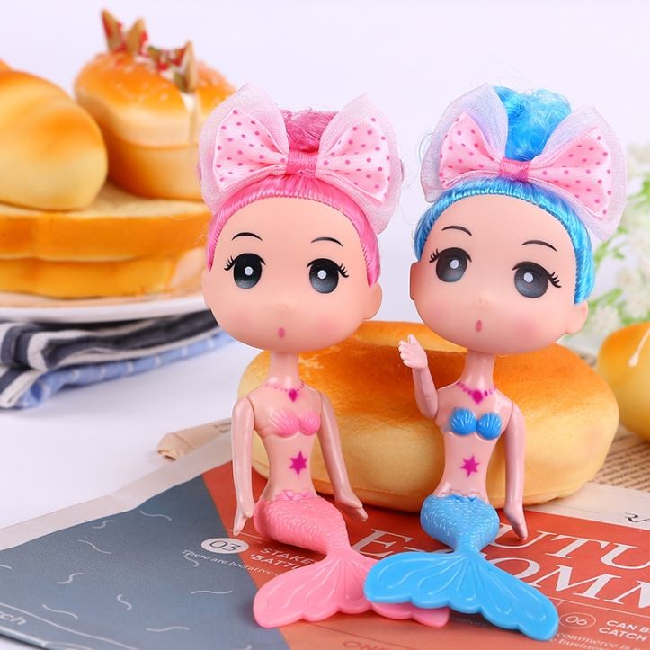 16cm Mermaid Barnie Doll Barbie Doll Princess Prosthesis Embryo Cake Germ Model(1453L) - Image 4