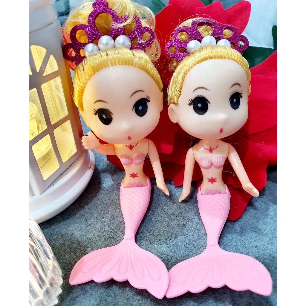 16cm Mermaid Barnie Doll Barbie Doll Princess Prosthesis Embryo Cake Germ Model(1453L) - Image 18