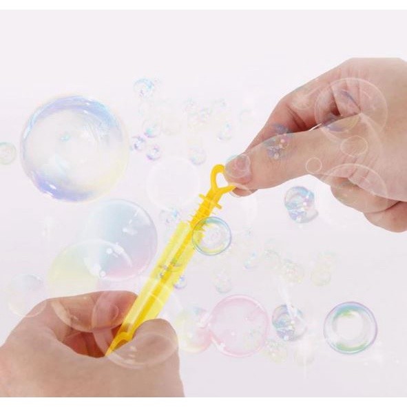 Colorful Empty Bubble Soap Bottles Wedding Birthday Party Decor Star Wand Bubble Tube Portable Kids 小号试管泡泡棒(2032L) - Image 2