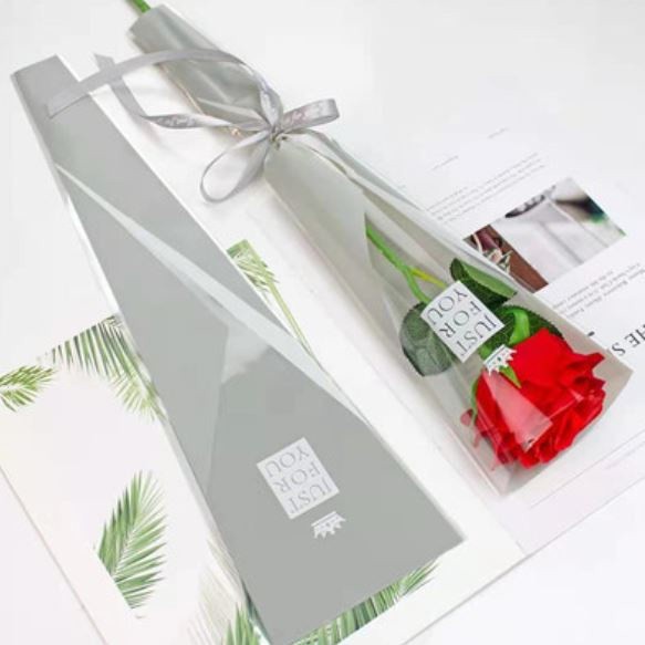 10pcs Wrapping Crown Paper For Flowers Rose Florist Packaging Paper Single Rose Flowers Gift For Wedding Floral(2060L) - Image 9
