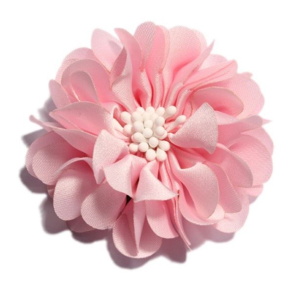 1pcs New Multi-layered old cloth flowers Paris crumpled match heads Children's hair Clothing accessories(326L) - Image 11