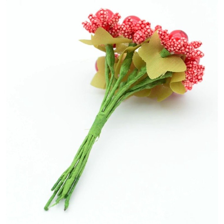 10pcs PE foam stamen wedding home decor accessories for diy wreath gifts Artificial flowers(625L) - Image 3