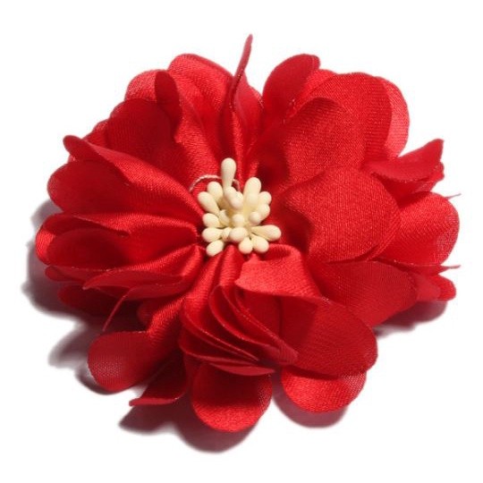 1pcs New Multi-layered old cloth flowers Paris crumpled match heads Children's hair Clothing accessories(326L) - Image 16