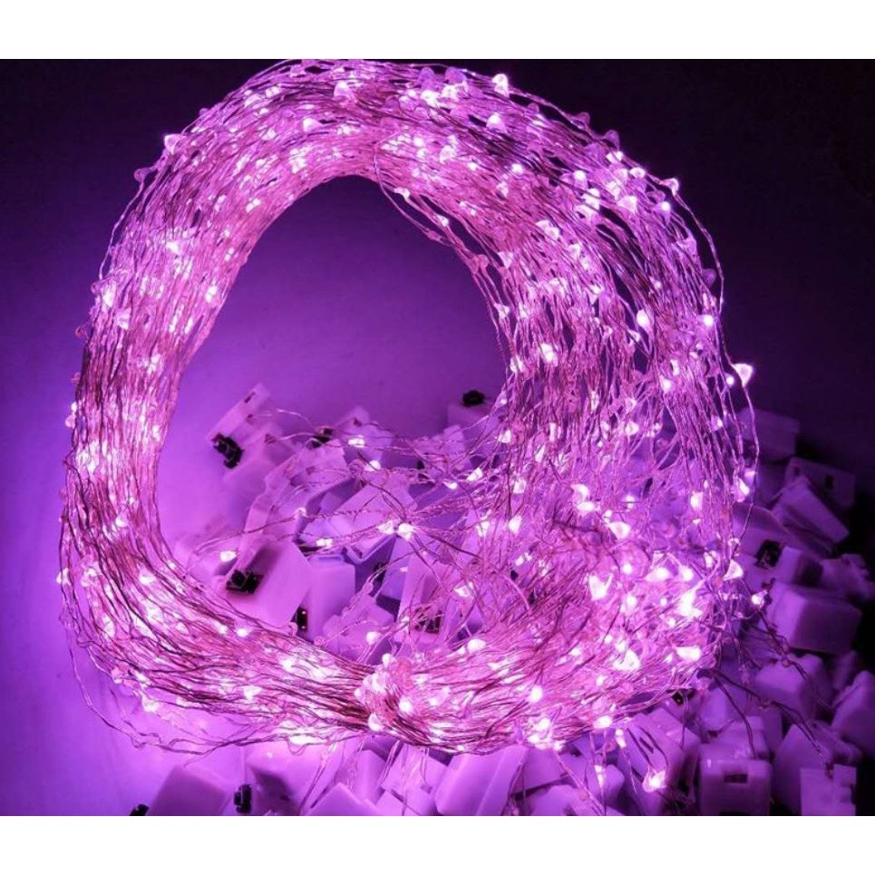 50cm 10Lights Luminous light string LED copper wire light birthday cake decoration small light string flower gift(992L) - Image 5