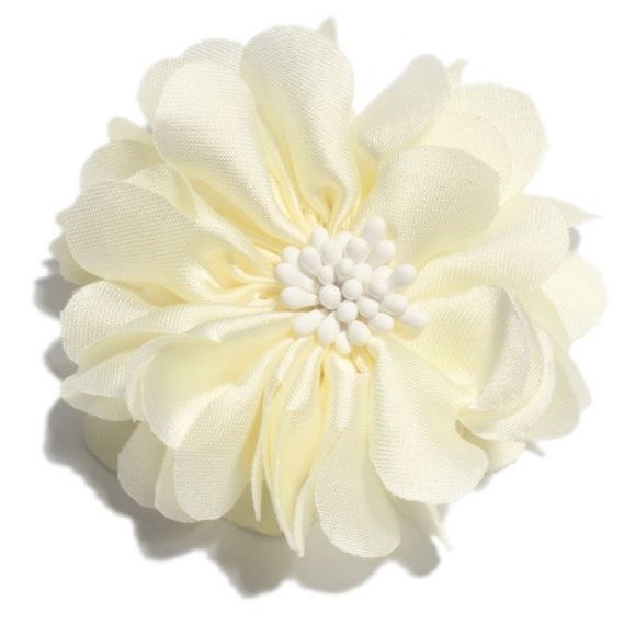 1pcs New Multi-layered old cloth flowers Paris crumpled match heads Children's hair Clothing accessories(326L) - Image 9