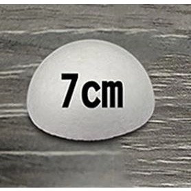 3/4/5/6/7/8cm Half Round Solid Polystyrene Styrofoam Foam Balls for DIY Christmas Kids Craft Painted(1075L) - Image 12