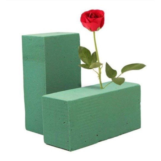 1 PCS Wedding Flower Holder Artificial Flower floral foam Can't Absorb Flower mud Handle Bridal Floral Foam 干花泥 (675L) - Image 2