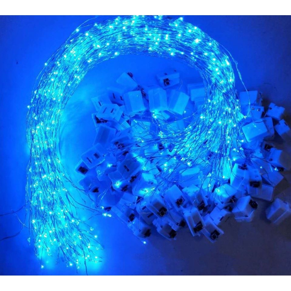 50cm 10Lights Luminous light string LED copper wire light birthday cake decoration small light string flower gift(992L) - Image 6