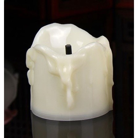 1pc LED Electric Battery Powered Tealight Candles Warm White Flameless Candles For Christmas Holiday Wedding Home(1093L) - Image 5