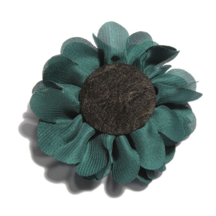 1pcs New Multi-layered old cloth flowers Paris crumpled match heads Children's hair Clothing accessories(326L) - Image 4