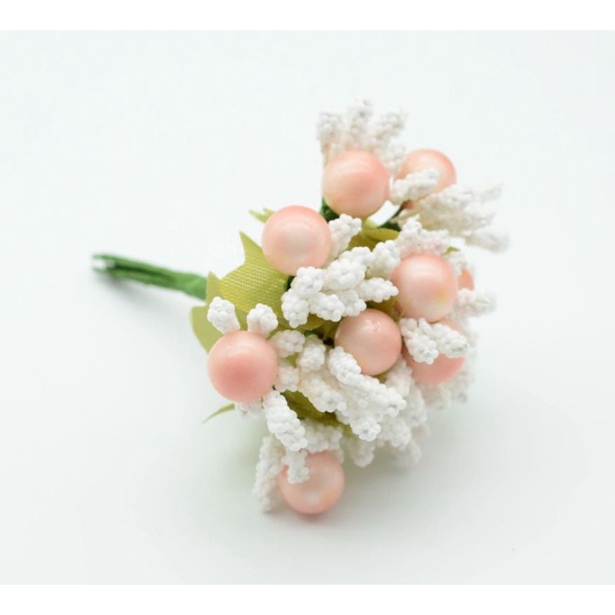 10pcs PE foam stamen wedding home decor accessories for diy wreath gifts Artificial flowers(625L) - Image 16