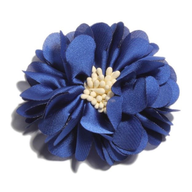 1pcs New Multi-layered old cloth flowers Paris crumpled match heads Children's hair Clothing accessories(326L) - Image 10