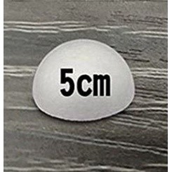 3/4/5/6/7/8cm Half Round Solid Polystyrene Styrofoam Foam Balls for DIY Christmas Kids Craft Painted(1075L) - Image 10