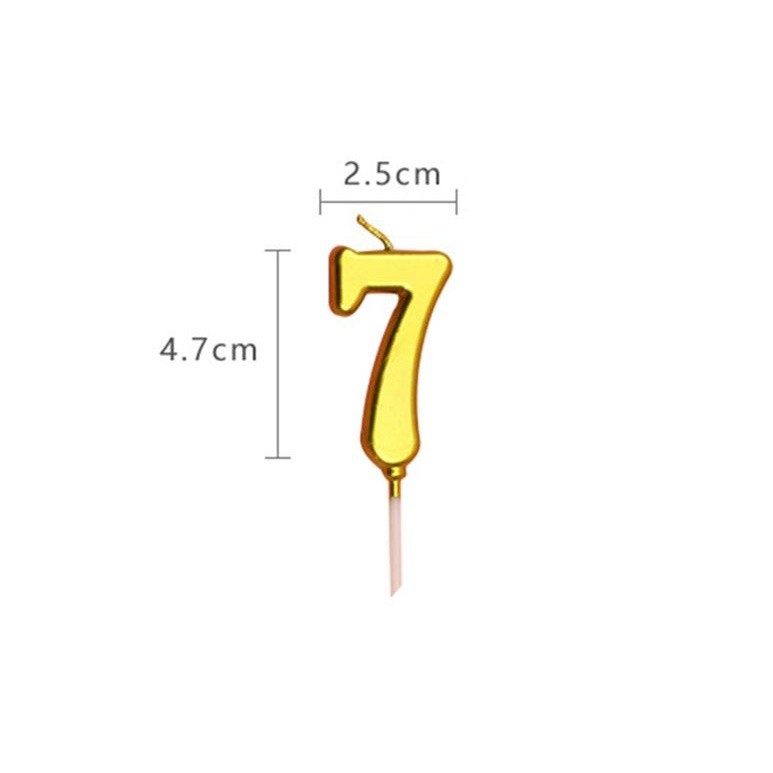 0~9 Number Birthday Candles Kids Birthday Candles for Cake Party Supplies Decoration Birthday Party Decorations(1442L) - Image 4