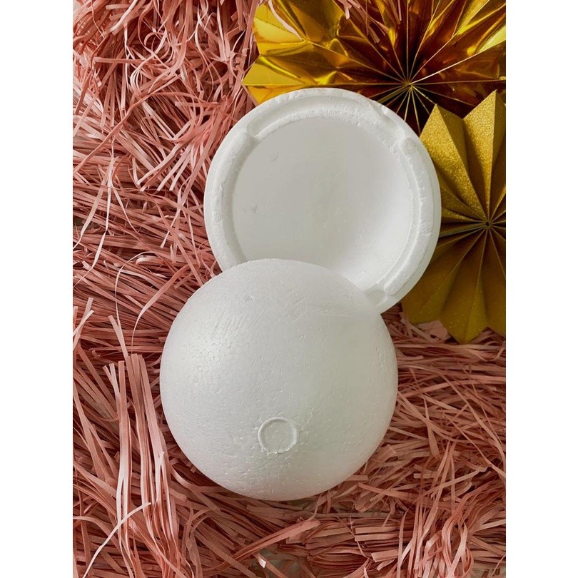 Hollow Polystyrene Styrofoam Foam Ball Round DIY Craft Party Festivals Celebrations Decorations(1400L)