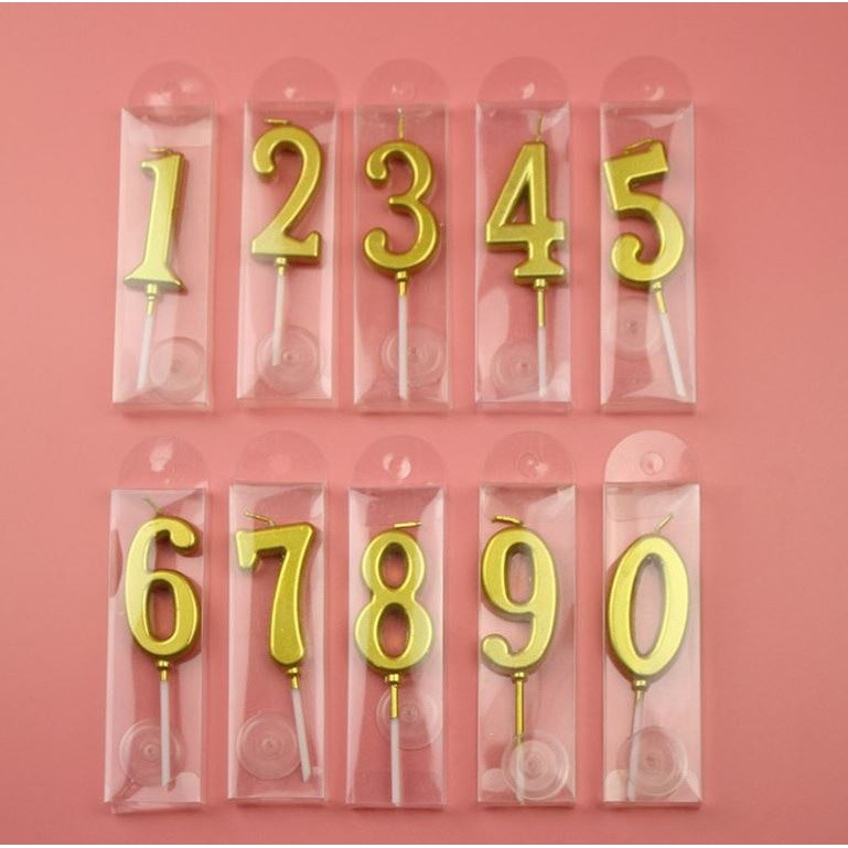 0~9 Number Birthday Candles Kids Birthday Candles for Cake Party Supplies Decoration Birthday Party Decorations(1442L) - Image 3