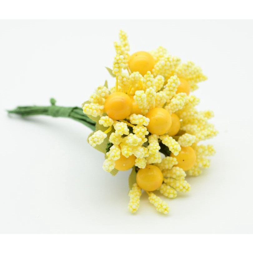 10pcs PE foam stamen wedding home decor accessories for diy wreath gifts Artificial flowers(625L) - Image 15